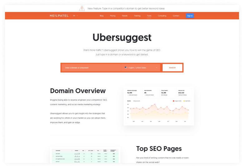 Ubersuggest