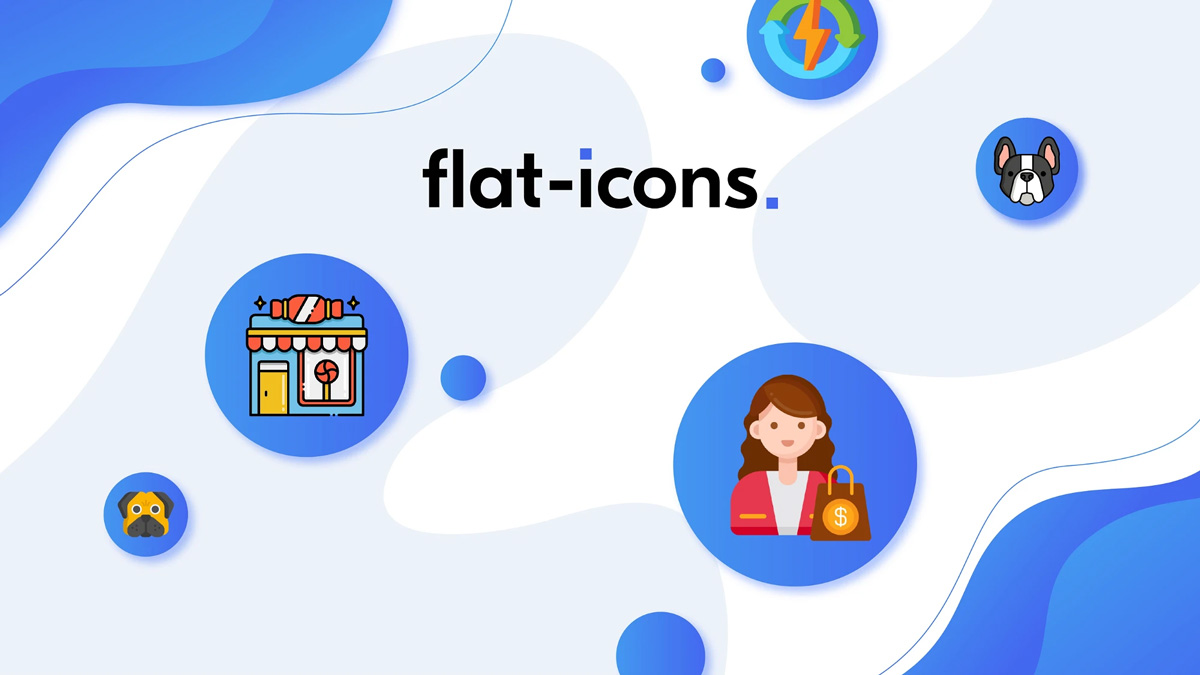 Flat Icons - 27,900+ icons
