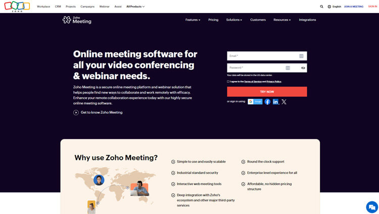 Zoho Meeting